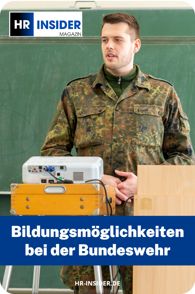 Bildungsmöglichkeiten bei den Bundeswehr