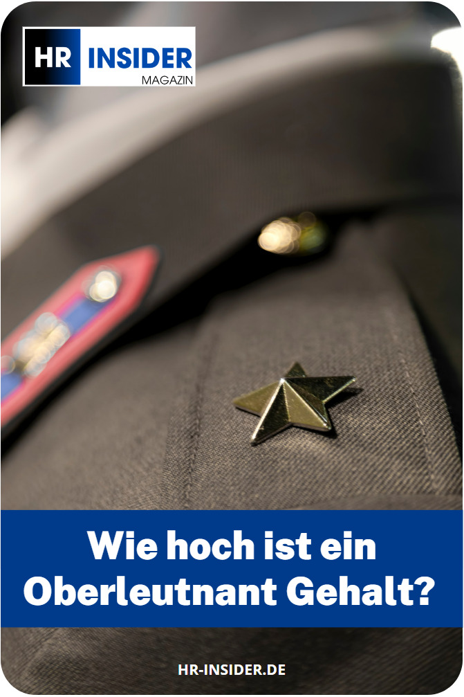 Wie hoch ist ein Oberleutnant Gehalt bei der Bundeswehr?