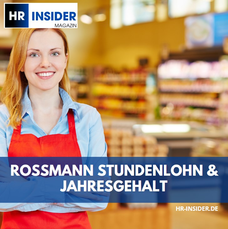 Rossmann Stundenlohn & Gehalt pro Jahr als Verkäuferin, Kassiererin