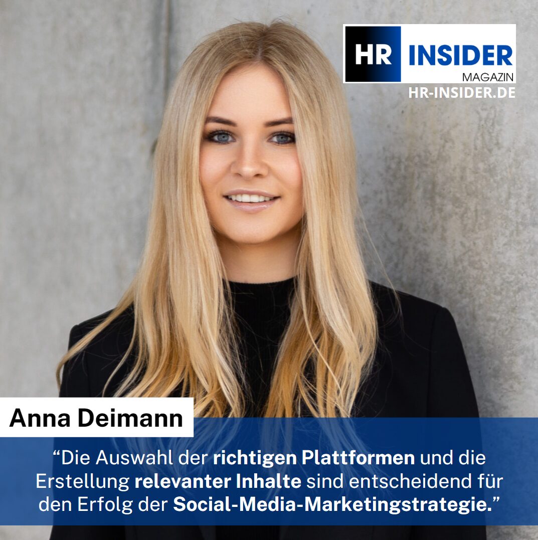 Anna Deimann zu Social media marketingstrategie