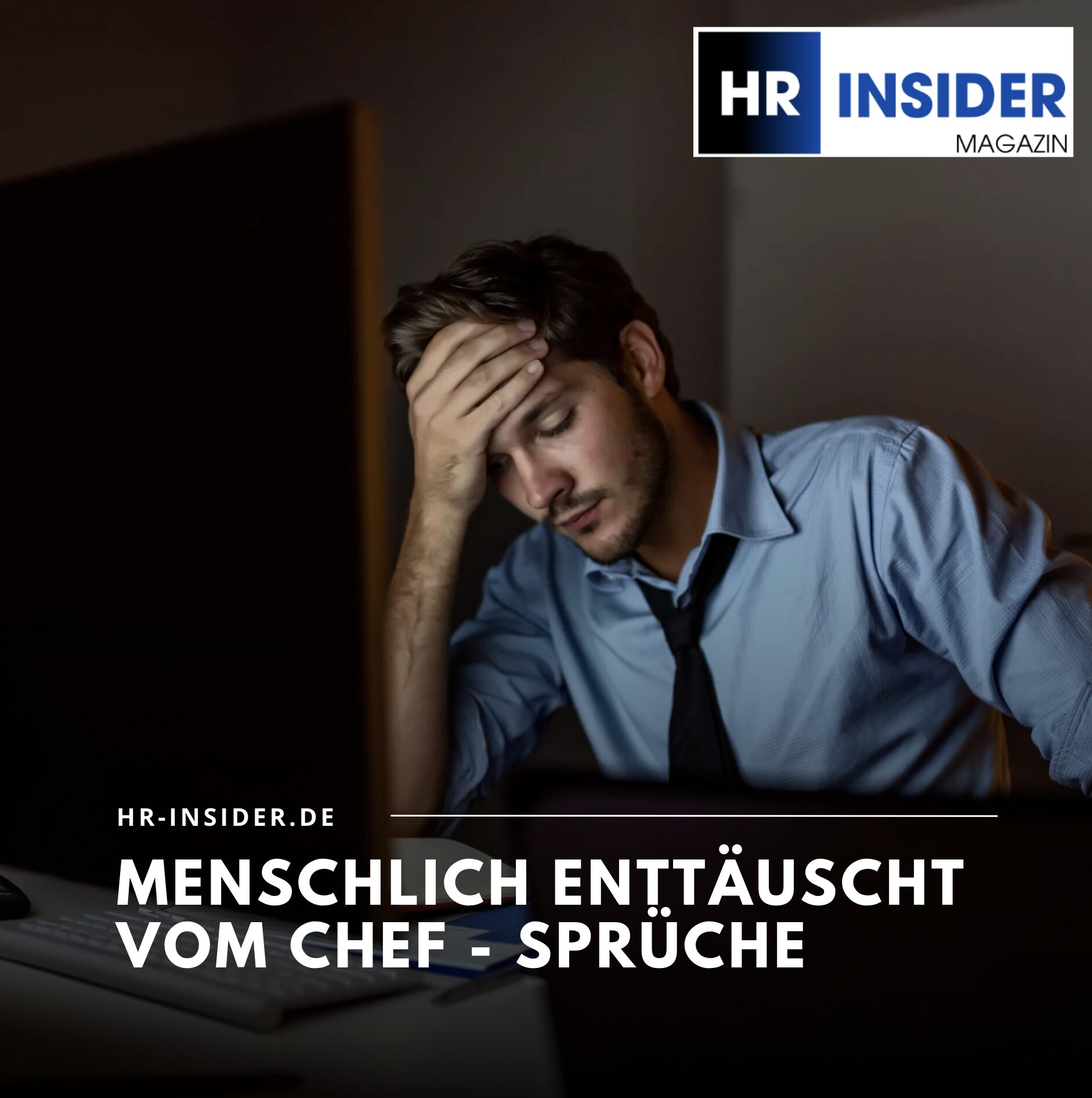 Menschlich enttäuscht vom Chef - Sprüche Menschlich enttäuscht vom Chef - Sprüche
