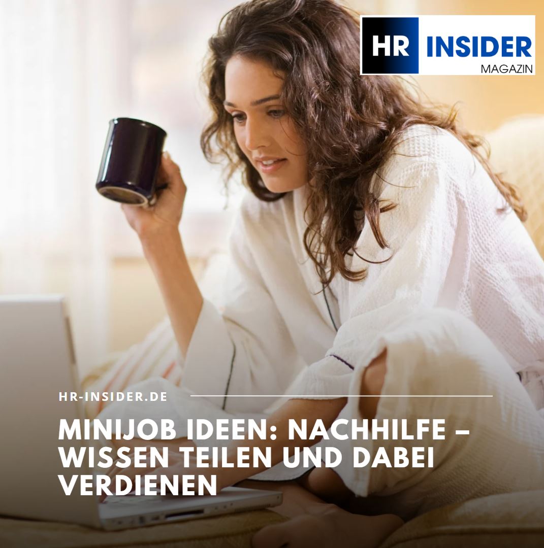 Minijob Ideen Nachhilfe – Wissen teilen und dabei verdienen