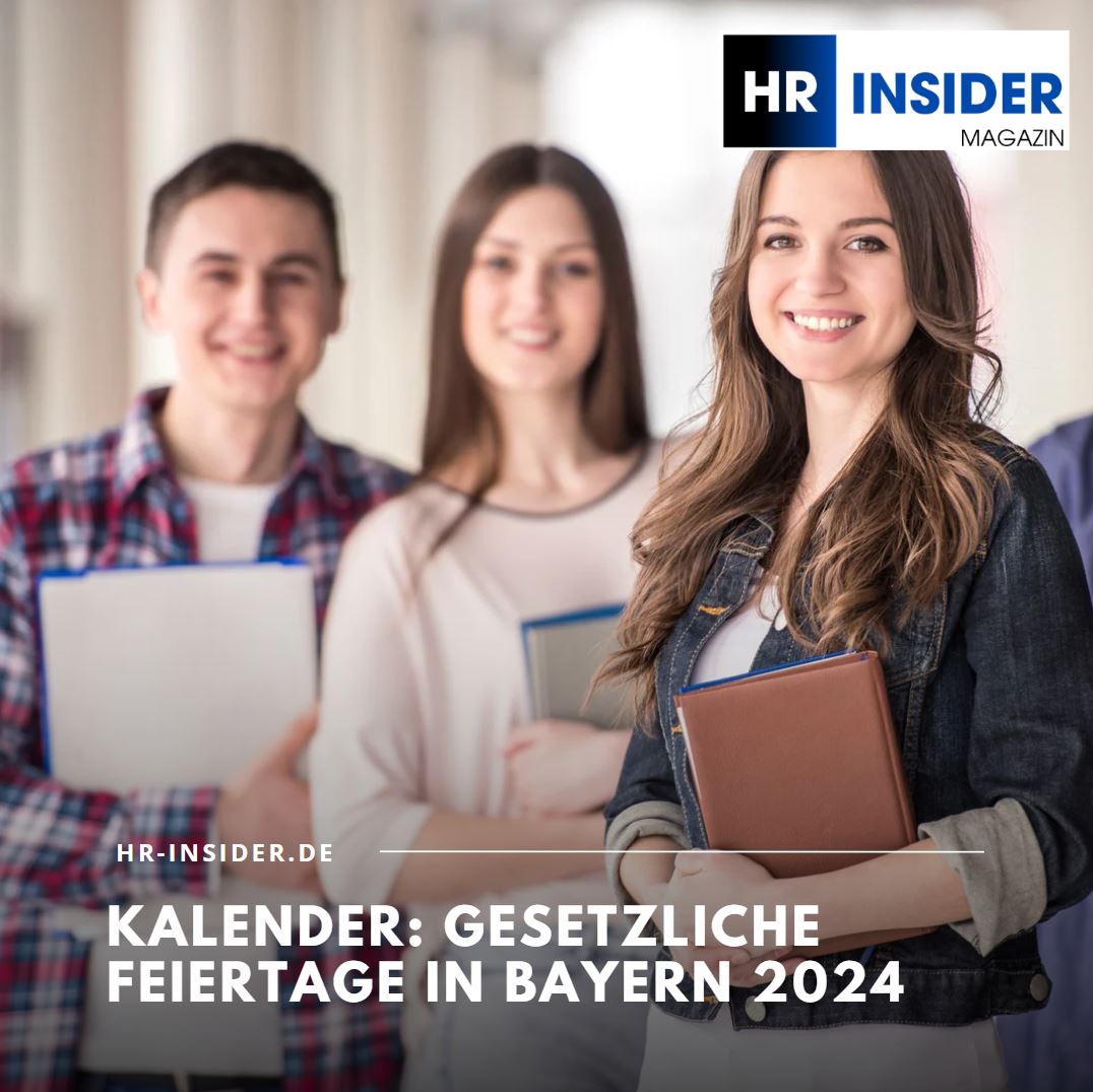 Kalender Gesetzliche Feiertage in Bayern 2024