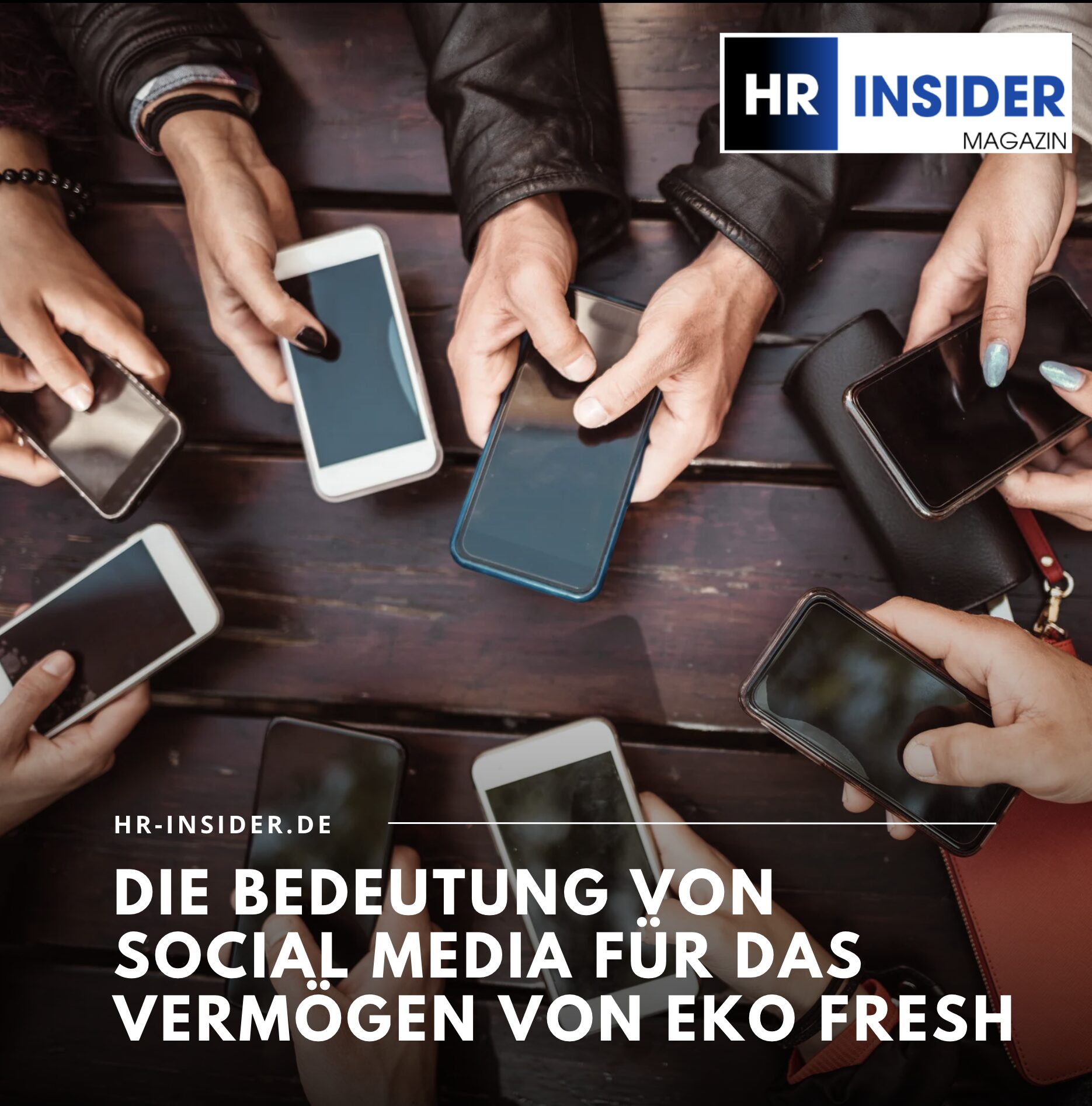 Die Bedeutung von Social Media für das Vermögen von Eko Fresh