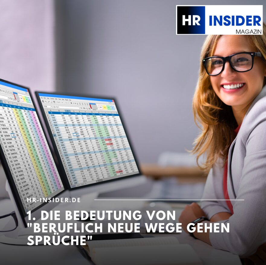 1. Die Bedeutung von "beruflich neue Wege gehen Sprüche"