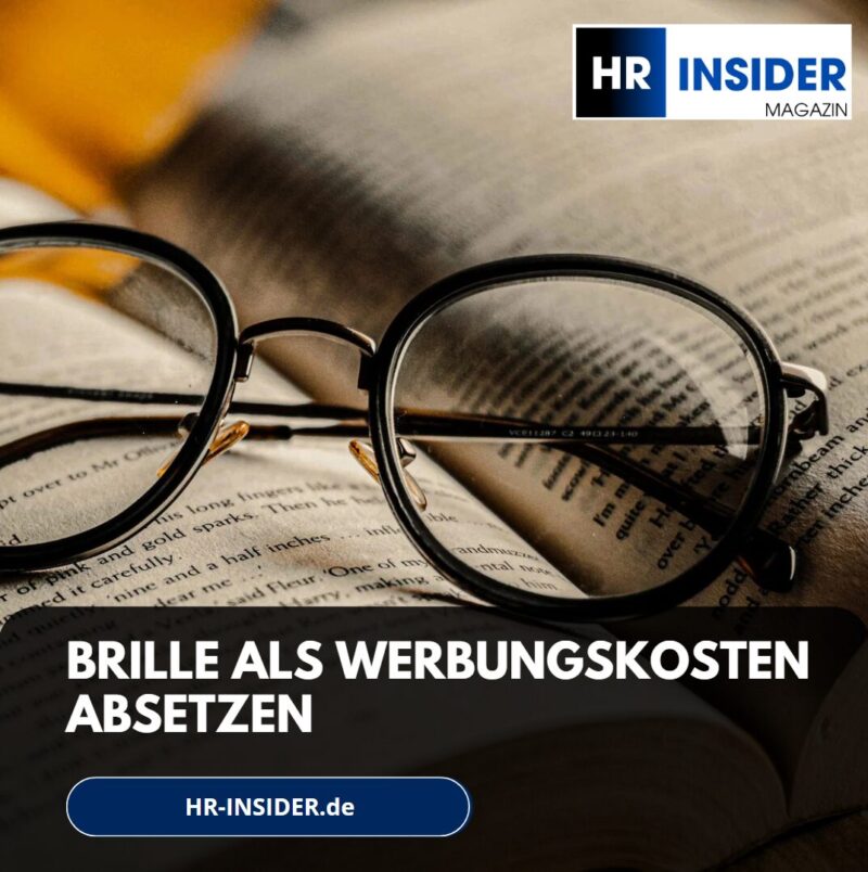 Brille von der Steuer absetzen Belastung Kosten