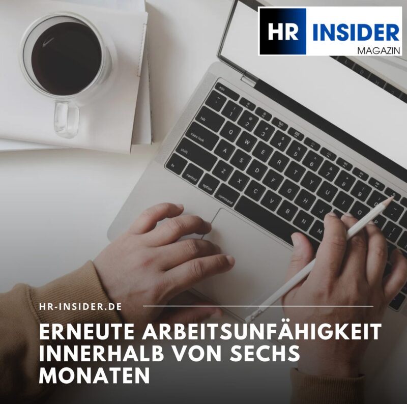 6 Wochen krank, 1 Tag arbeiten, wieder krank, andere Krankheit