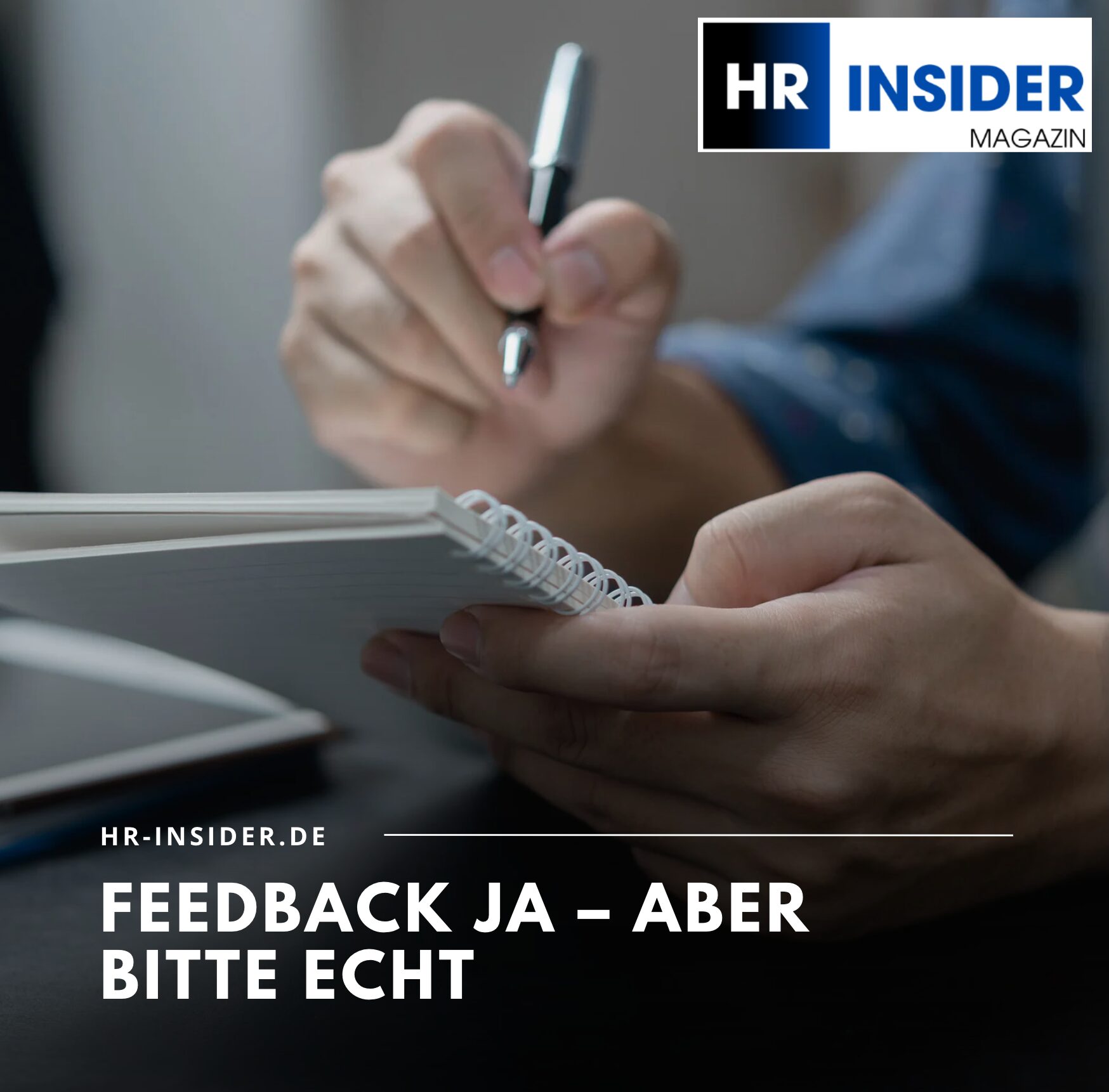 Feedback ja – aber bitte echt