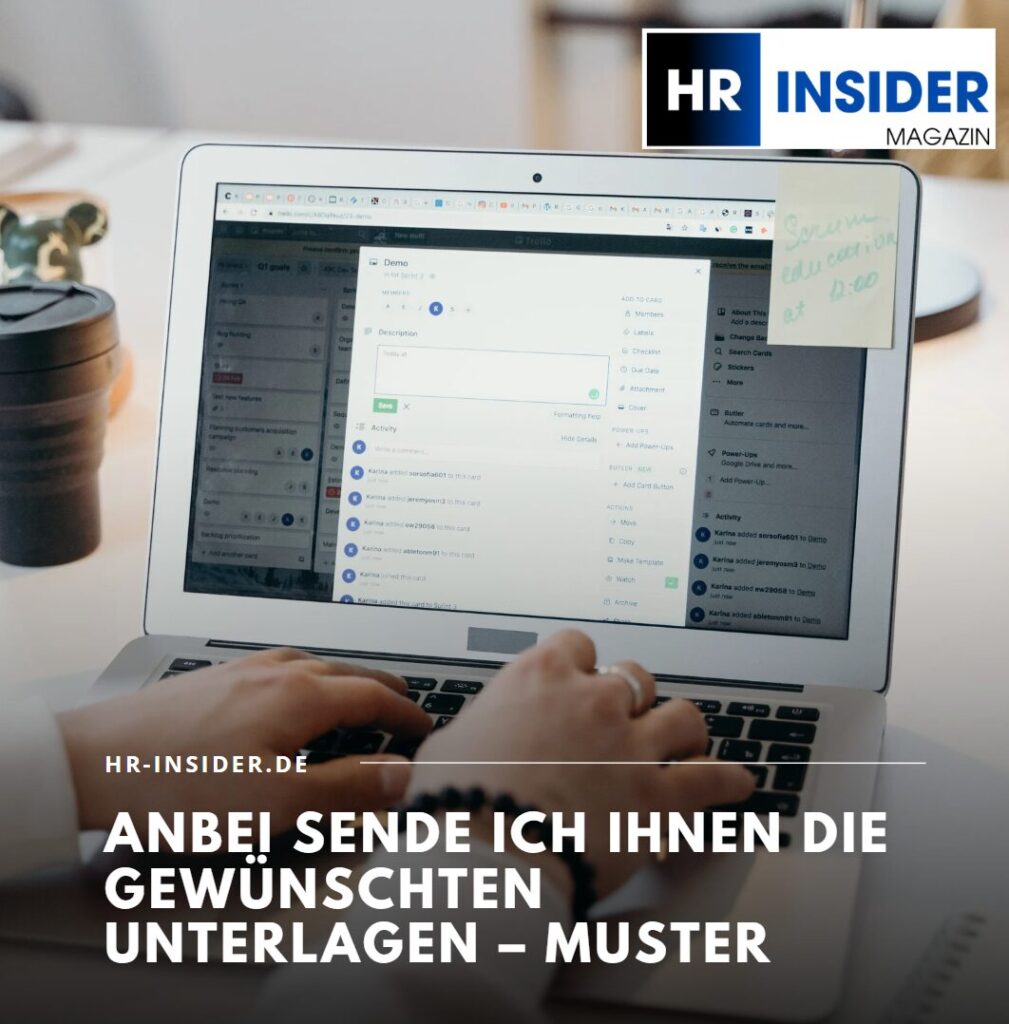 Sende Ich Ihnen Im Anhang Die Unterlagen hr-insider.de