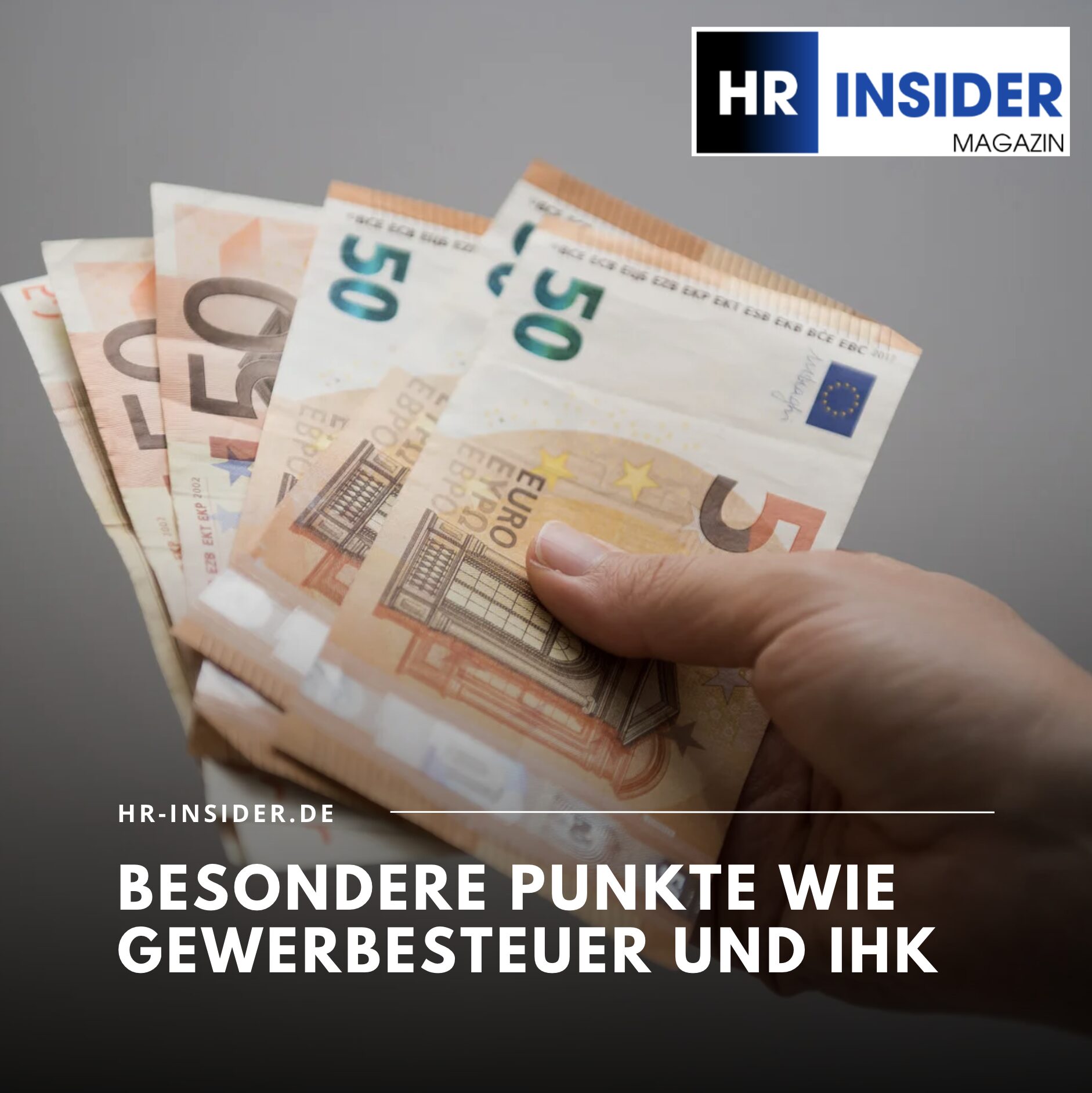 Besondere Punkte wie Gewerbesteuer und IHK
