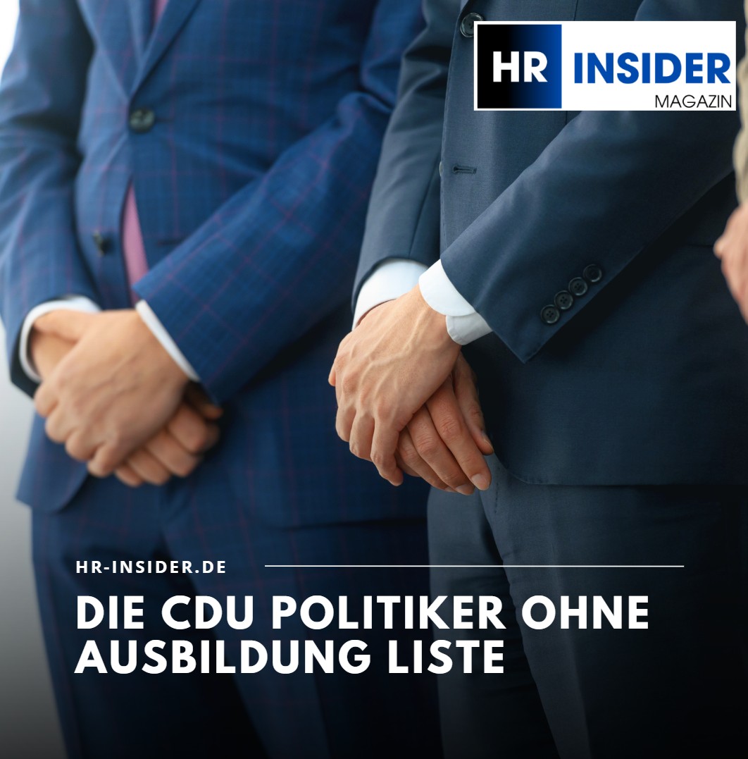 Fakten-Check Die CDU Politiker ohne Ausbildung Liste Fakten-Check Die CDU Politiker ohne Ausbildung Liste