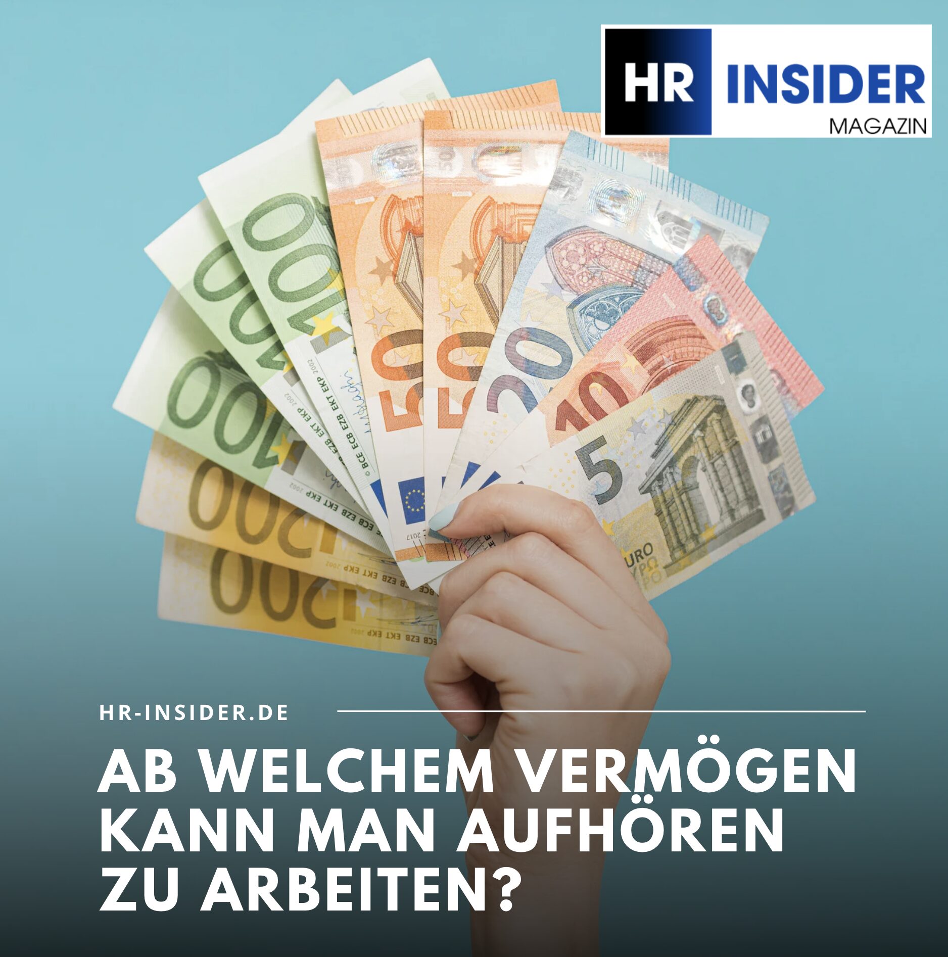 Ab welchem Vermögen kann man aufhören zu arbeiten? Ab welchem Vermögen kann man aufhören zu arbeiten?