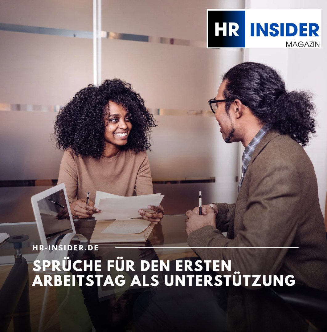 Sprüche für den ersten Arbeitstag als Unterstützung Sprüche für den ersten Arbeitstag als Unterstützung