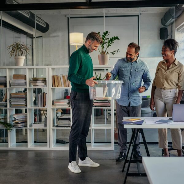 Viel Glück zum ersten Arbeitstag und einen guten Start in der neuen Arbeitsstelle