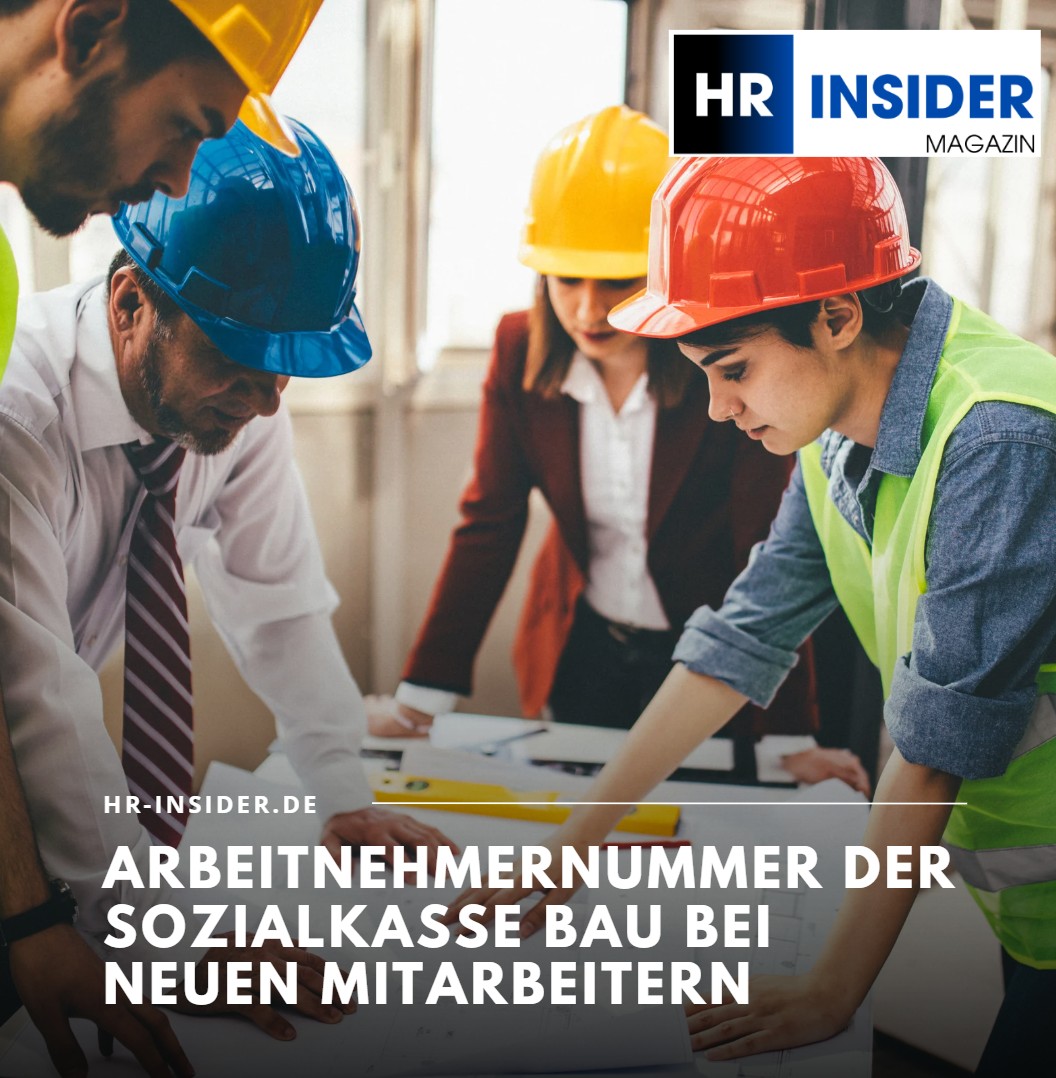 Arbeitnehmernummer der Sozialkasse Bau bei neuen Mitarbeitern Arbeitnehmernummer der Sozialkasse Bau bei neuen Mitarbeitern
