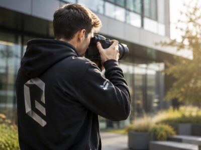 Mitarbeiter-Hoodies bedrucken