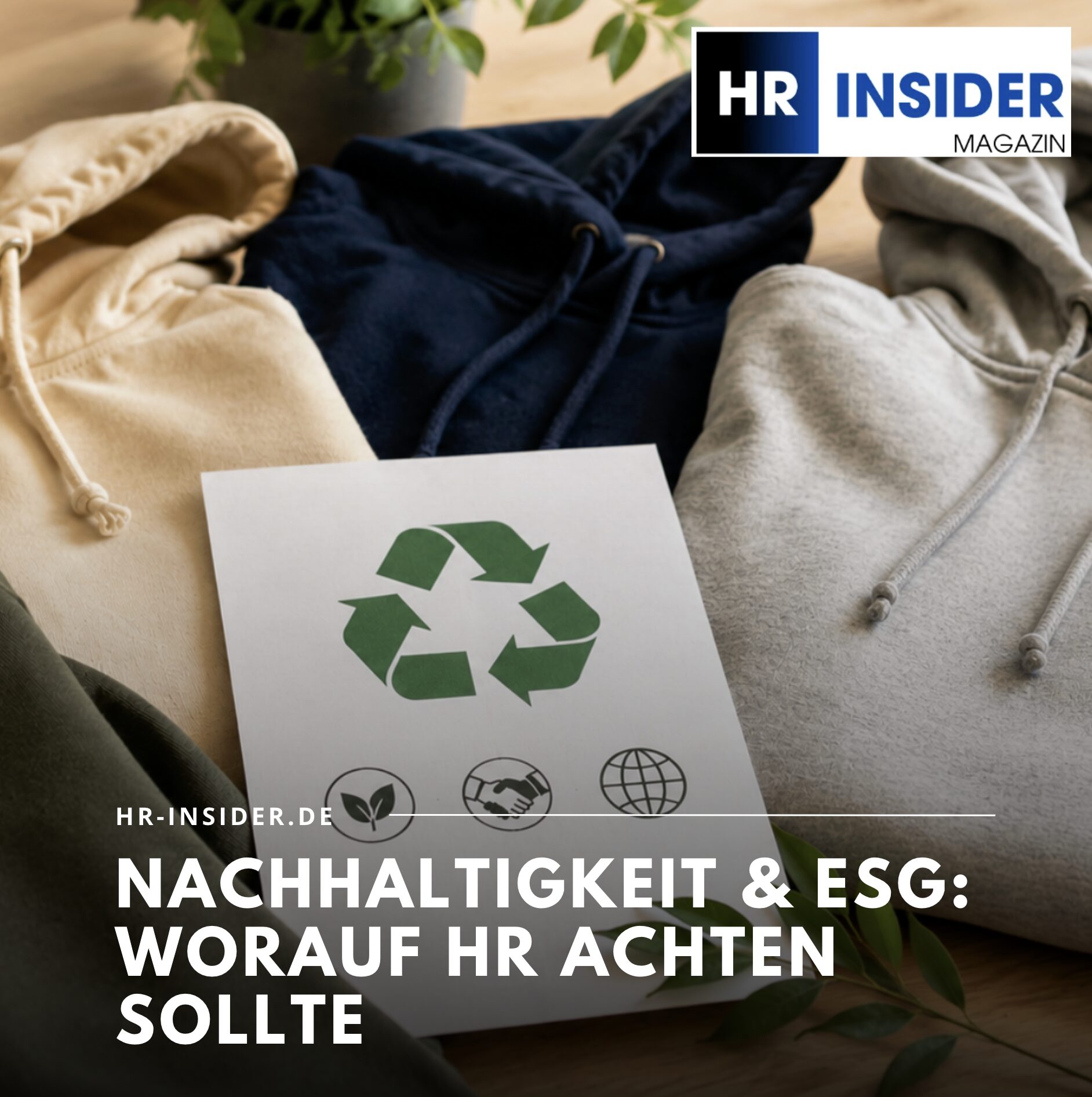 Nachhaltigkeit & ESG: Worauf HR achten sollte Nachhaltigkeit & ESG: Worauf HR achten sollte