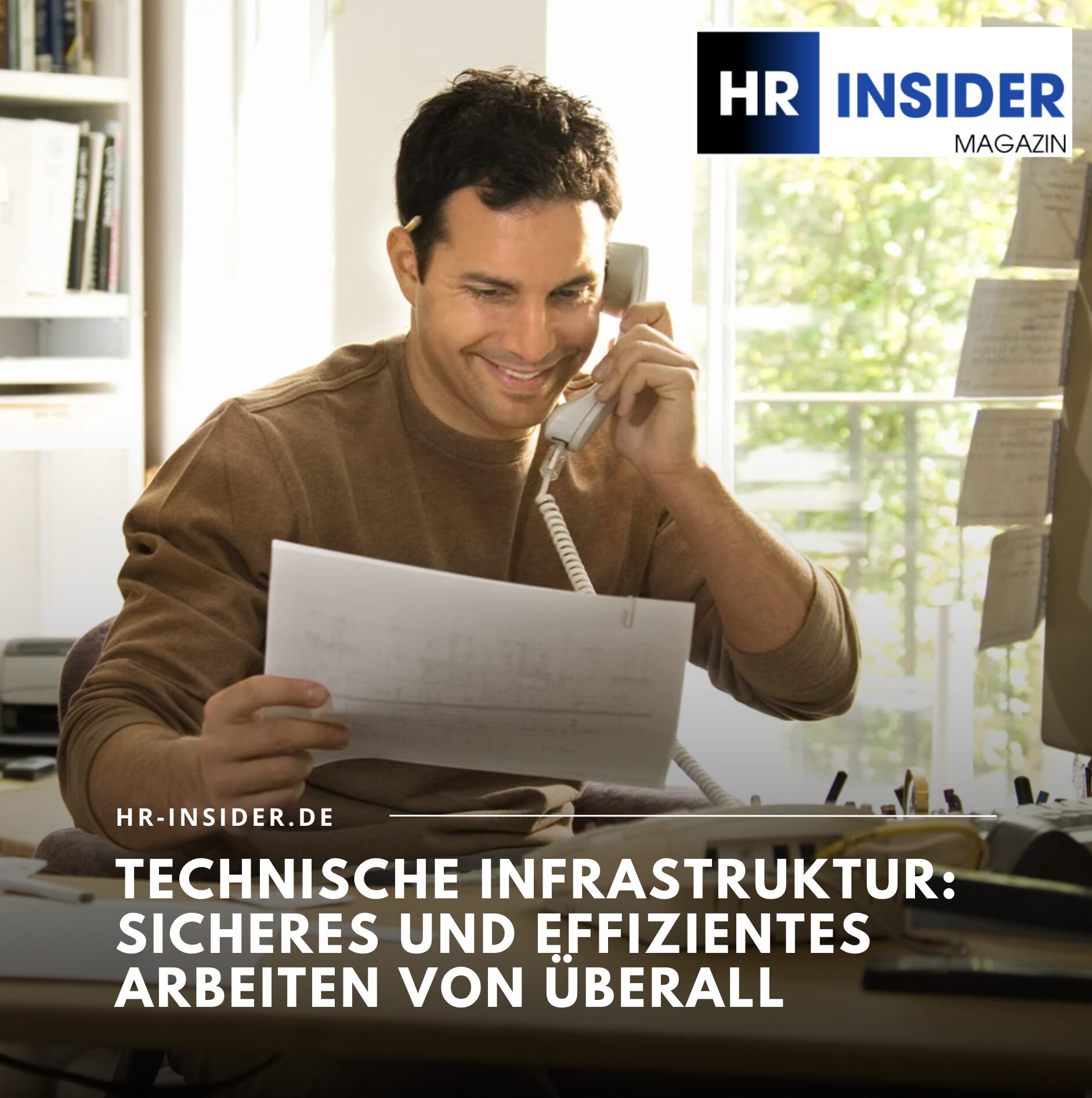 Technische Infrastruktur: Sicheres und effizientes Arbeiten von überall Technische Infrastruktur: Sicheres und effizientes Arbeiten von überall