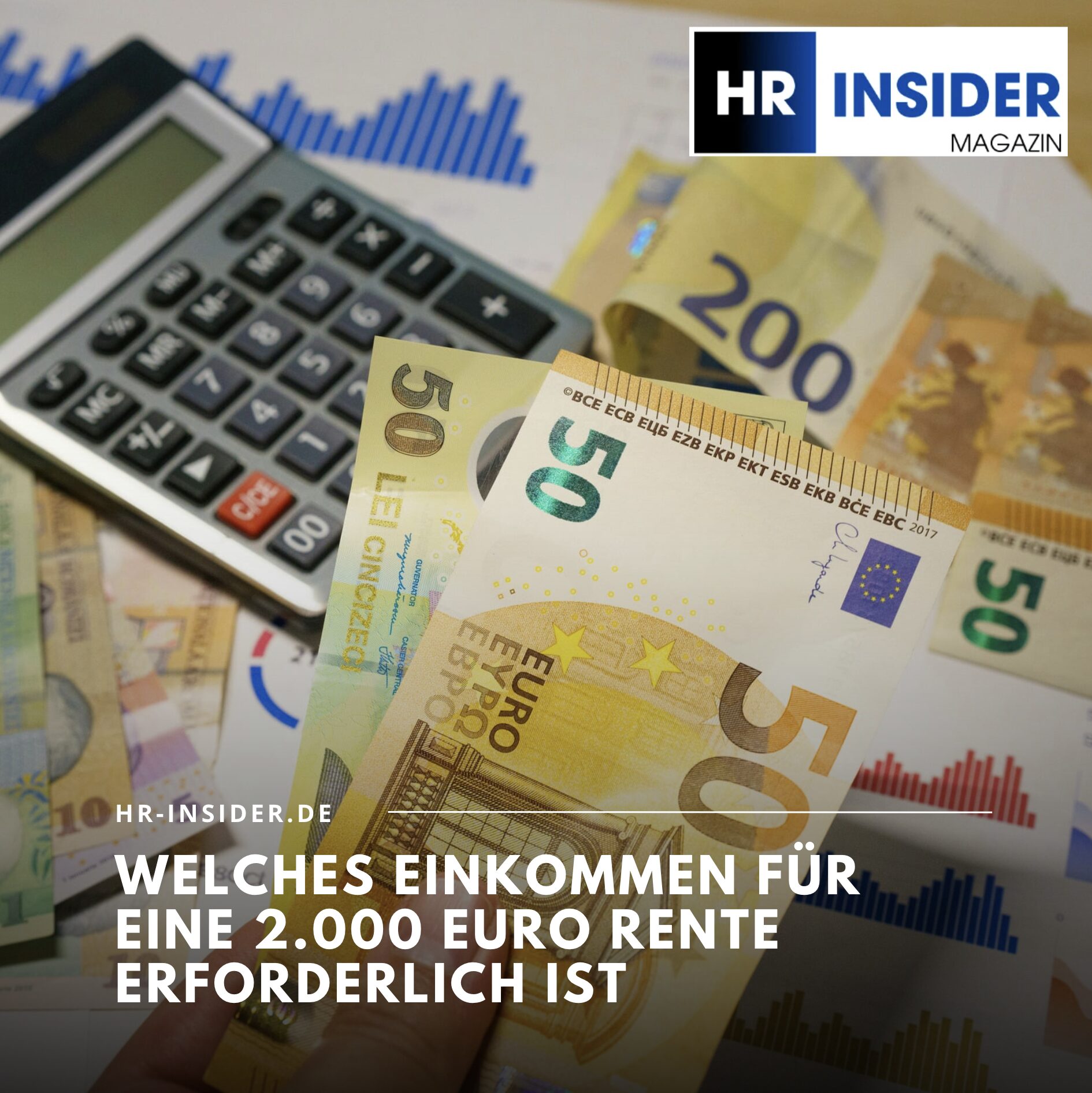 Welches Einkommen für eine 2.000 Euro Rente erforderlich ist Welches Einkommen für eine 2.000 Euro Rente erforderlich ist