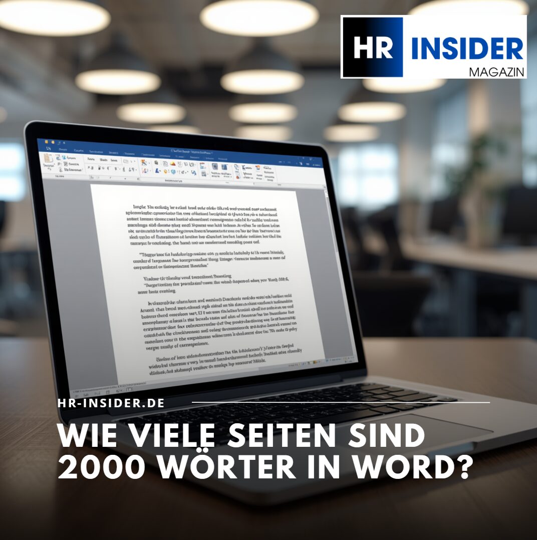 wie viel seiten sind 2000 wörter