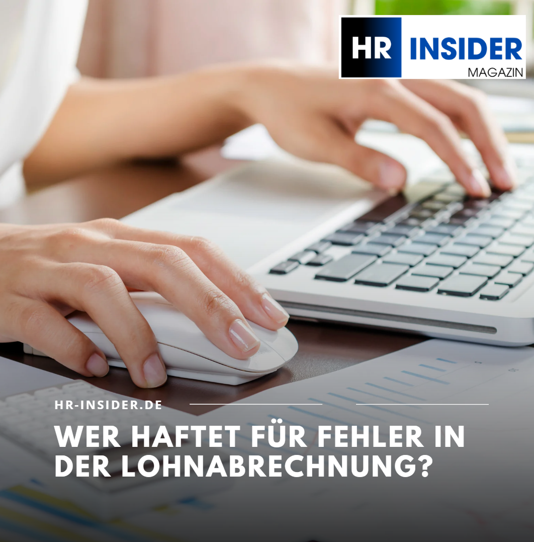 Zu viel Gehalt: Wer haftet für Fehler in der Lohnabrechnung? Zu viel Gehalt: Wer haftet für Fehler in der Lohnabrechnung?