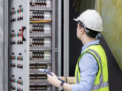 Menschen im technischen Außendienst