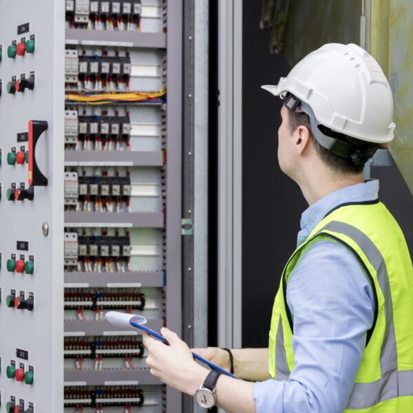 Menschen im technischen Außendienst